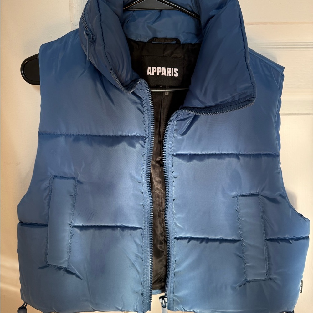 Apparis Blue Puffer Vest